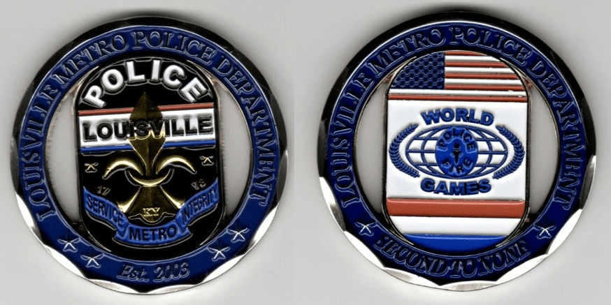 LMPD World Game Challeng Coin