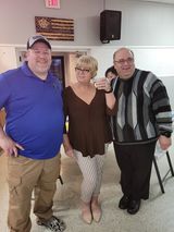 Sean, Manuela, Scott at Comedy Night 2022