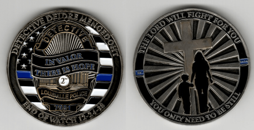 Deidra Mengedoht Challenge Coin