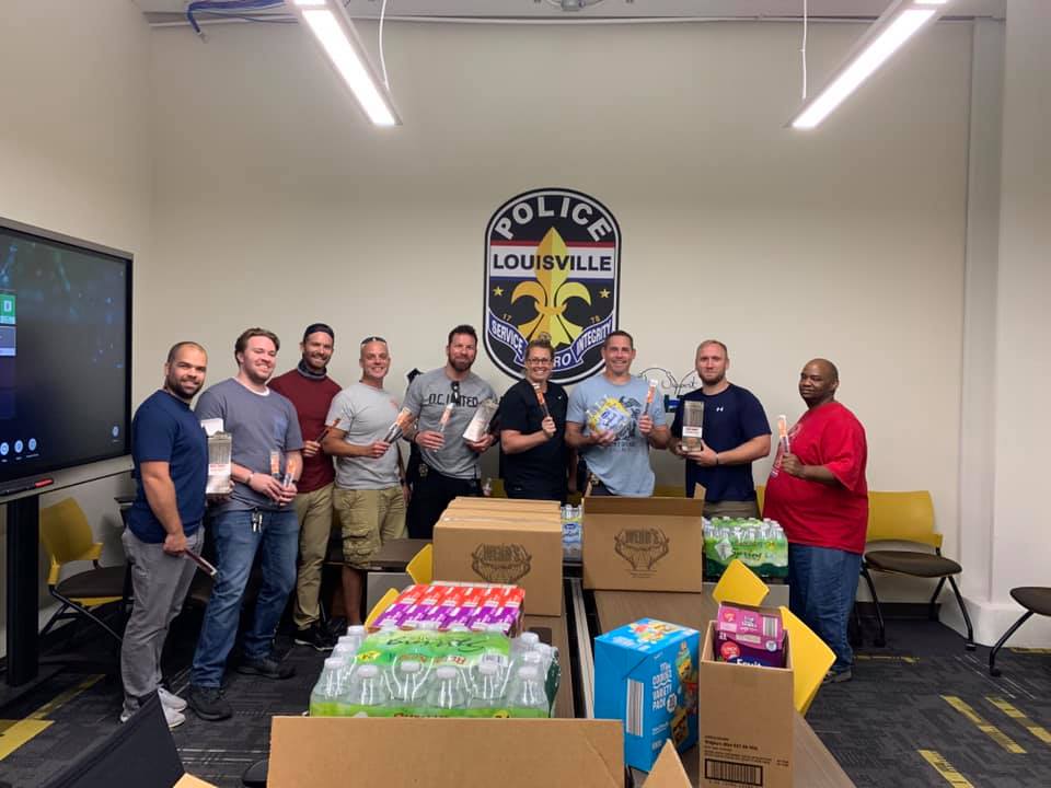 Police Officers and Donations